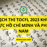 Lịch thi TOCFL 2023 ở TP.HCM và  khu vực phía Nam