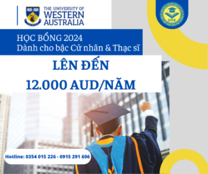 Học bổng Đại học Tây Úc (UWA - 2024)